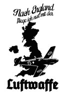 Nach England Luftwaffe - Tshirt Herren