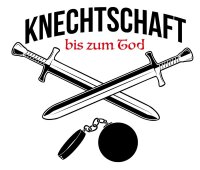 Knechtschaft bis zum Tot- JGA DamenShirt Junggesellinen...