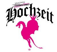 M&auml;rchen Drachen Hochzeit - JGA Damen Tshirt Hochzeit