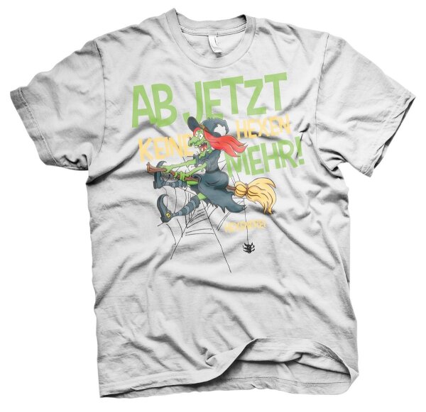 Ab jetzt keine Hexen Mehr! - Hexenfrei -Tshirt Trennung Junggeselle Exfreundin