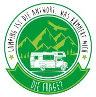 Camping ist die Antwort Ladyshirt Wohnmobil Camper Wohnwagen