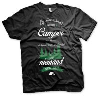 Leg Dich niemals mit einem Camper an - Tshirt Wohnwagen...