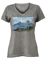 Auf den Bergen wohnt die Freiheit - WeibaHemad Tshirt...