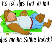 Es ist das Tier in mir - Ladyshirt