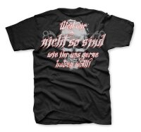 B&ouml;se Menschen Weil wir nicht so sind Tshirt 3XL