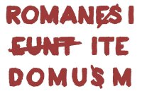 Romani Ite Domum Herren Tshirt Brian R&ouml;mer geht nach...