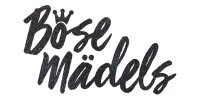 B&ouml;se M&auml;dels- Damen Langarm Shirt Glitterdruck...