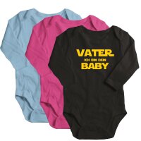 Vater ich bin dein Baby Strampler Baby Body langarm