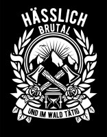 Holzf&auml;ller H&auml;sslich brutal und im Wald...