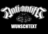 Anti-Antifa Wunschtext Herren Hoodie Herren...