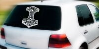 Thorhammer 4  Autoaufkleber