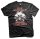 Der Tod lacht uns alle an Germanen lachen zur&uuml;ck  Herren Tshirt 2XL