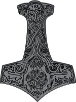 Aufkleber G&ouml;tterhammer