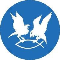 Kennzeichenaufkleber Odins Raben Hugin Munin 4 St&uuml;ck
