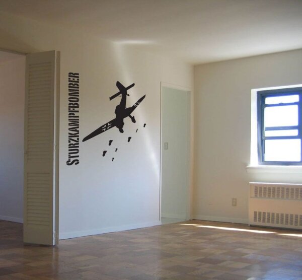 Wandtattoo - Stuka (Sturzkampfbomber)