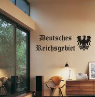 Wandtattoo - Deutsches Reichsgebiet