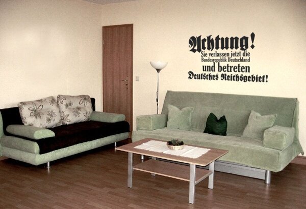 Wandtattoo - Deutsches Reichsgebiet....2 (gross)
