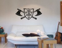 Wandtattoo - Thorhammer Axt