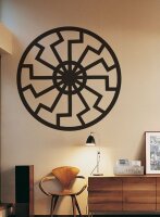 Wandtattoo - Schwarze Sonne 120