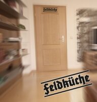 Wandtattoo - Feldk&uuml;che