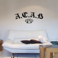 Wandtattoo - ACAB