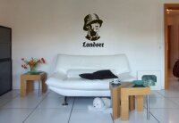 Wandtattoo - Soldat Landser