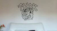 Wandtattoo - Donngergott THOR