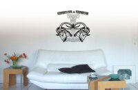Wandtattoo - Tanngnjostr & Tanngrisnir Thors Ziegen