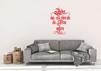 Wandtattoo Lieber das Leben als die Treue opfern