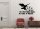 Wandtattoo Der Adler fliegt alleine