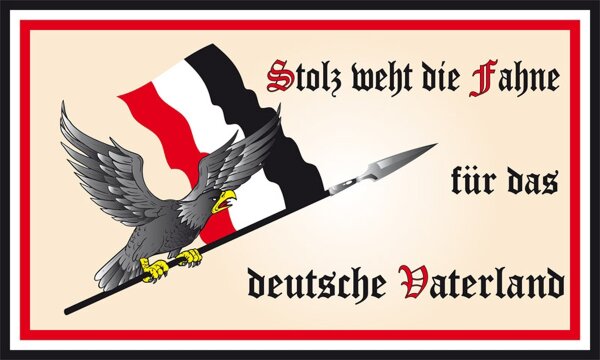 Fahne - Stolz weht die Fahne