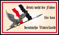 Fahne - Stolz weht die Fahne