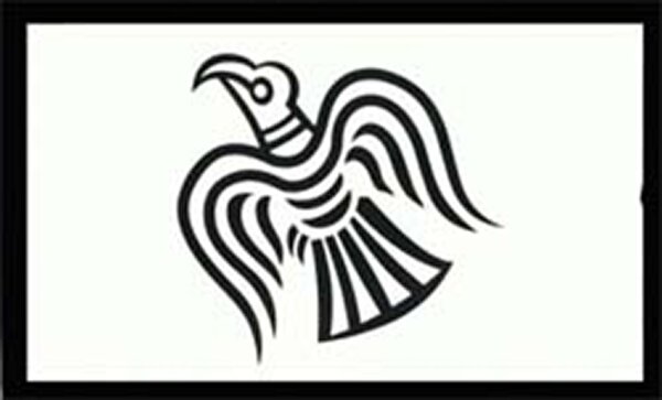 Fahne - Wikinger Raven