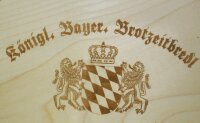 K&ouml;nigl. Bayer. Brotzeitbredl Schinkenteller