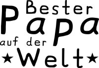 Bester Papa der Welt Brotzeitbrett