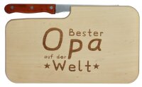 Bester Opa der Welt Brotzeitbrett
