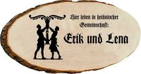 T&uuml;rschild f&uuml;r Familie