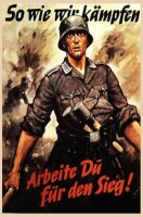 So wie wir k&auml;mpfen Blechschild