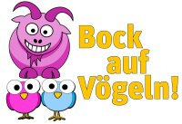 Bock auf V&ouml;geln Damen Tshirt