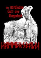 Hammersbald nordische Gott Ungeduld Herren Tshirt Odin...