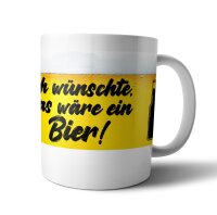 Ich w&uuml;nschte das w&auml;re ein Bier Tasse
