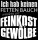 Kein fetter Bauch Feinkost Gew&ouml;lbe Herren Tshirt