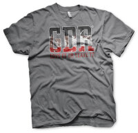 GDR 2 Love it or Leave it Herren Tshirt Charcoal-XL