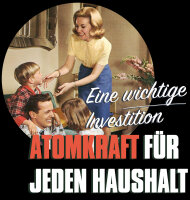 Atomkraft f&uuml;r jeden Haushalt Herren Tshirt L