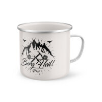 Berg Heil Emaille Becher