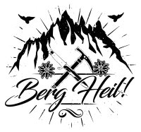 Berg Heil Emaille Becher
