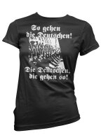 So gehen die Deutschen die Deutschen die gehen so Damen...