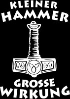 Kleiner Hammer grosse Wirkung Kinder Hoodi Kapuzenpulli