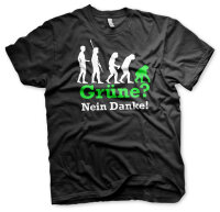 Gr&uuml;ne Nein Danke Herren Tshirt L