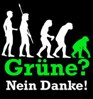 Gr&uuml;ne Nein Danke Herren Tshirt XL
